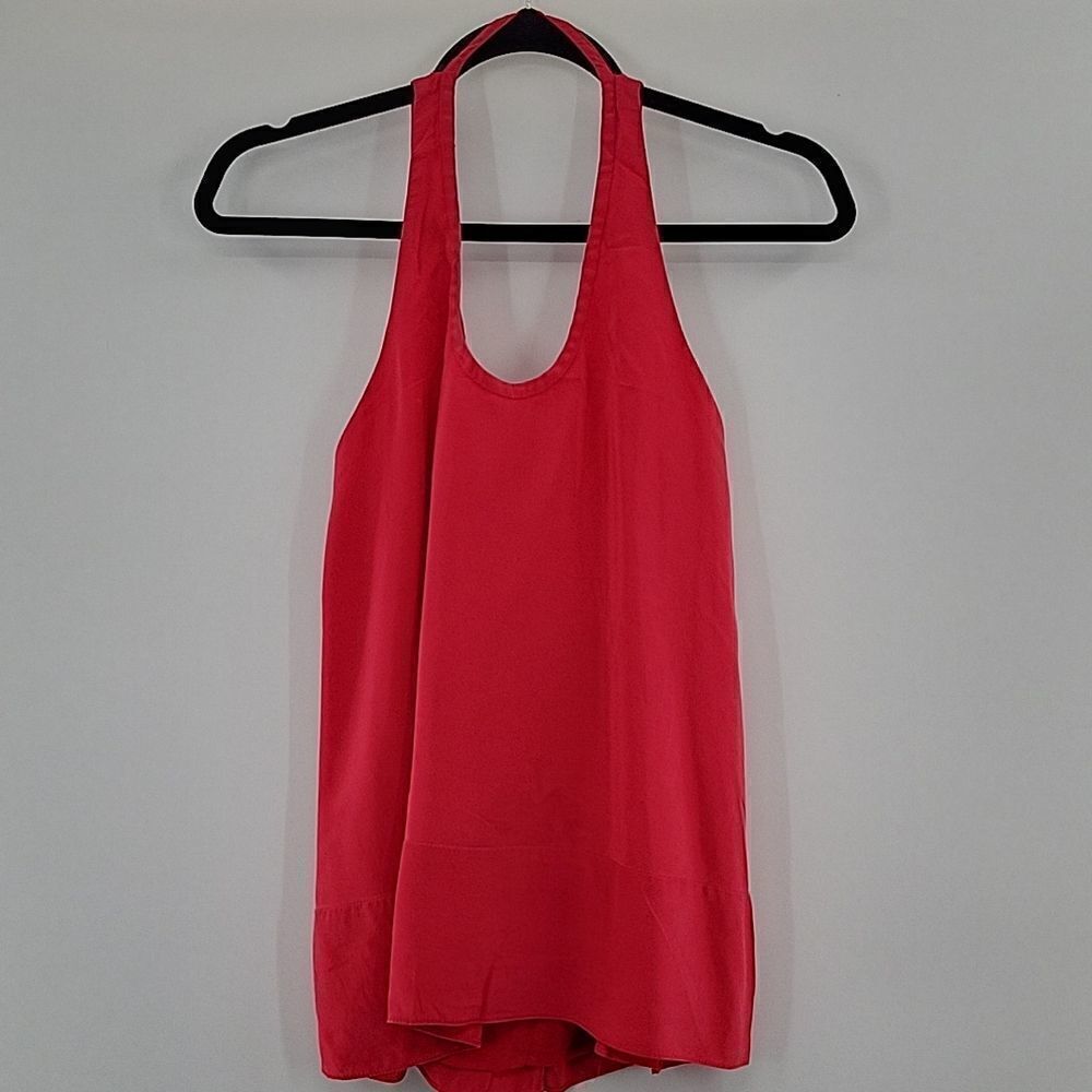 3 For$20 BCBG Maxazria Red razer back top size XS
